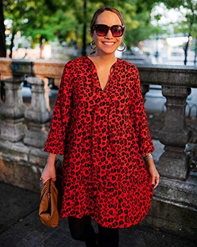 The-Drop-Womens-Loose-Fit-Fiery-Orange-Animal-Print-Tiered-Dress.jpg