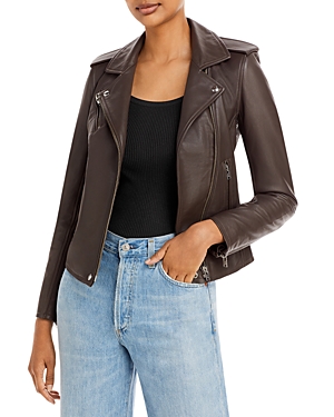 Iro Newhan Leather Moto Jacket Iro Newhan Leather Moto Jacket
