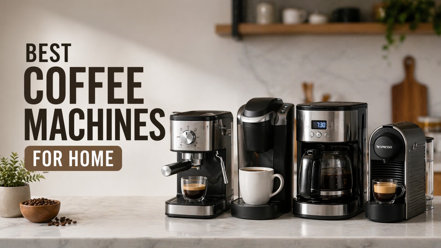 best coffee machines for home