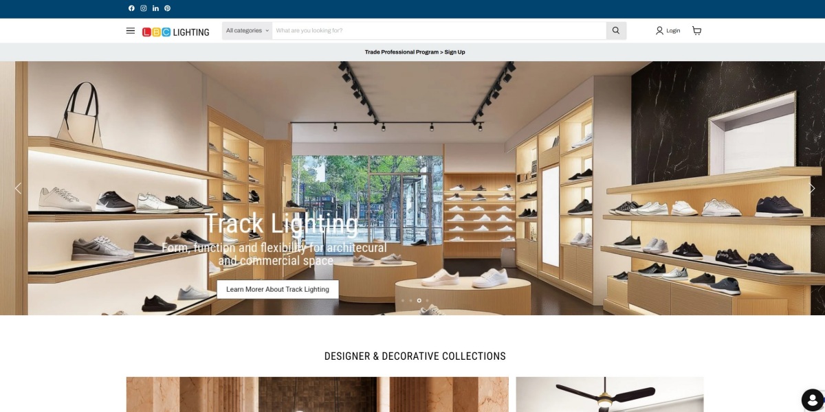 LBC Lighting modern commercial lighting