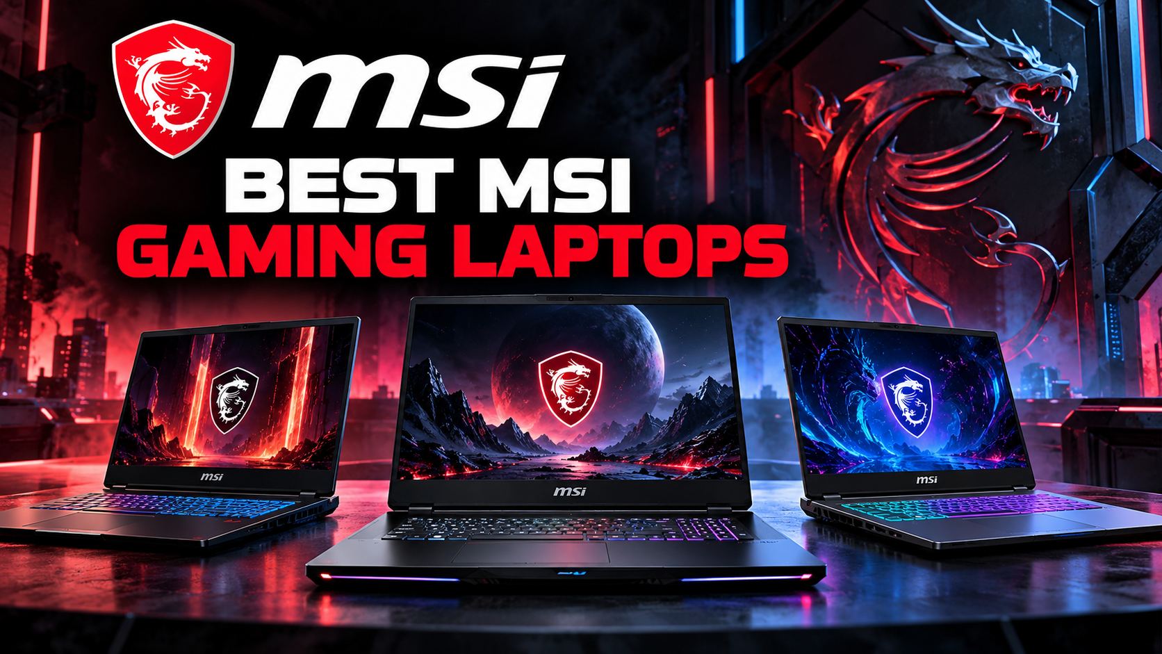 Best MSI gaming laptops for different gaming needs
